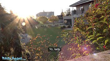 play Tattooed and silicone redhead receives money for xxx in public