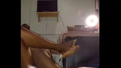 play Ebony MILF Wins Breeding Lottery with Creampie